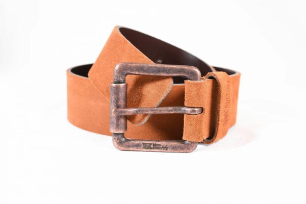 Cinturon Palma Suede Caramel
