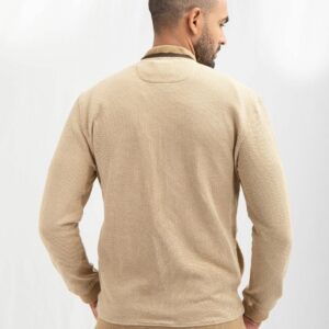 Jacket Mangas Largas Modelo Cadiz Ml Melange Beige - Imagen 2