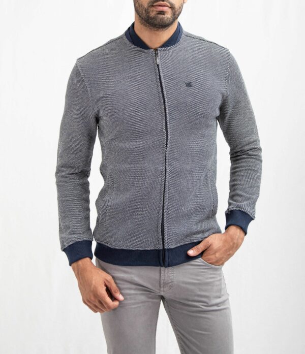 Jacket Cadiz Ml Melange Navy