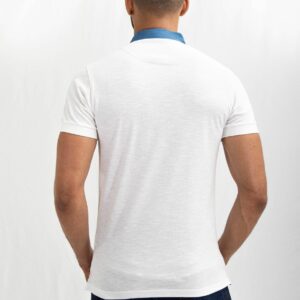 Polo Mc Cuello Denim Brite White - Imagen 2