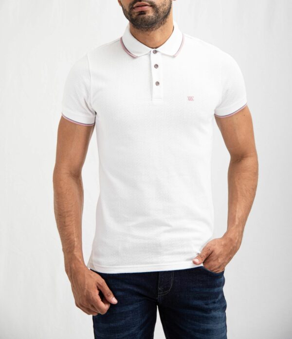 Polo Mc Espiga White