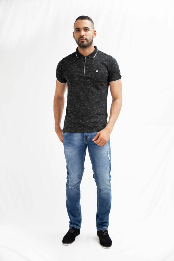 Polo Mc Zipper Black