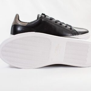 Sneaker 4016 Leather Black/Gray - Imagen 4