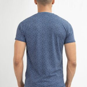 T-shirt Cuello R Pt-Delave Sea Blue - Imagen 3