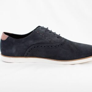 Zapato 4357 Suede Peat Off Black - Imagen 2