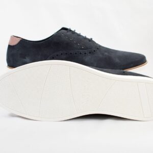 Zapato 4357 Suede Peat Off Black - Imagen 3