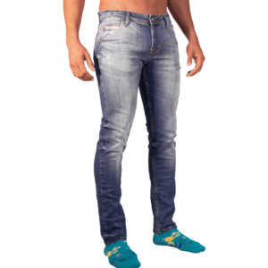 Pantalón 5 Bolsillos Modelo Enzel Sh-8256A Light Blue - Imagen 3
