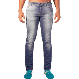 Pantalón 5 Bolsillos Modelo Enzel Sh-8256A Light Blue - Imagen 2