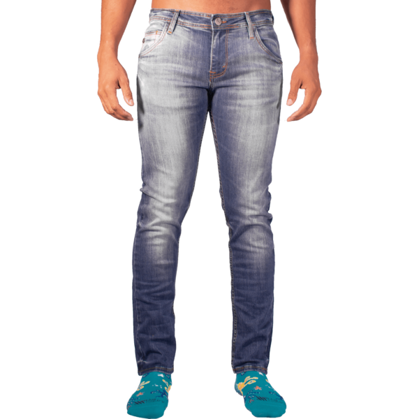 Pantalón 5 Bolsillos Modelo Enzel Sh-8256A Light Blue