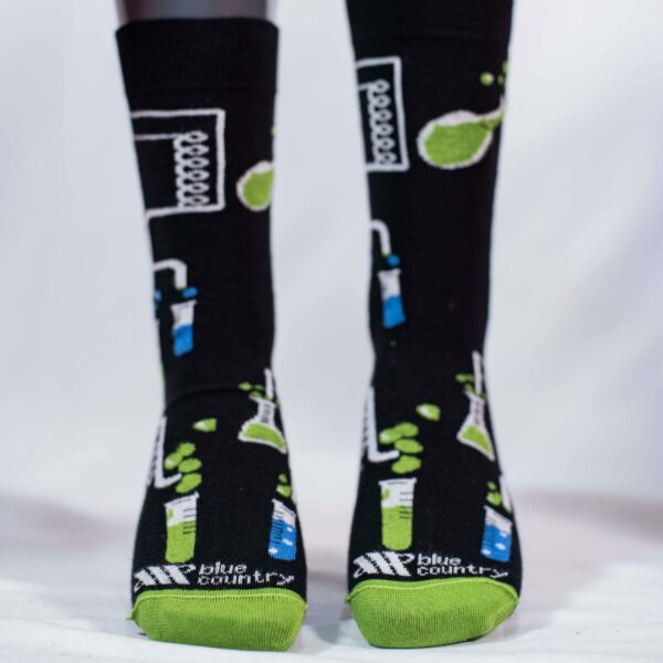 Calcetín Modelo Lab Green / Black
