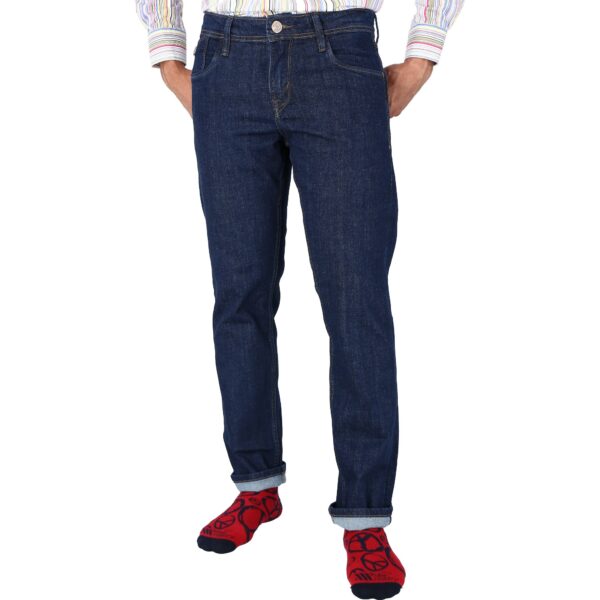 Pantalón En Denim Modelo Aruder CJ6069 Deep Blue