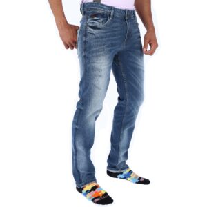Pantalón en Denim Modelo Aruder Qp0701 Medium Blue - Imagen 3
