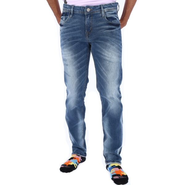 Pantalón en Denim Modelo Aruder Qp0701 Medium Blue