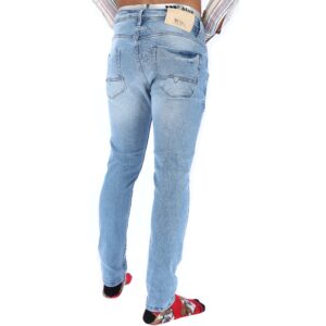 Pantalón en Denim Blue Country Modelo Bilbao Zatar-E Light Blue - Imagen 3