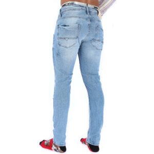 Pantalón en Denim Blue Country Modelo Bilbao Zatar-E Light Blue - Imagen 5