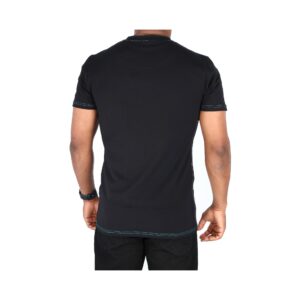 Camiseta Blue Country Modelo T-shirt Mc C-r M-Logo Cont Black / Turq - Imagen 4