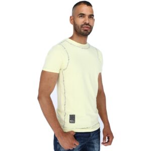 Camiseta Blue Country Modelo Tshirt Mc C-R M-Logo Cont Yellow / Gray - Imagen 3